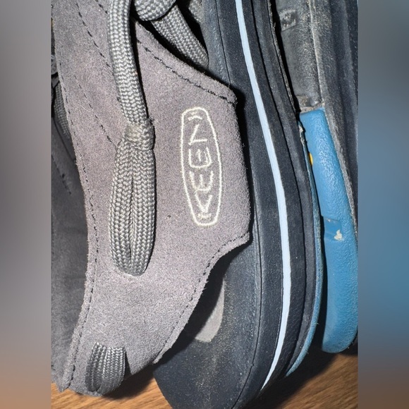 KEEN UNEEK Men’s Size 12 M Classic 2 Rope Cord Sandals Dark Grey Magnet / Black - Picture 10 of 15